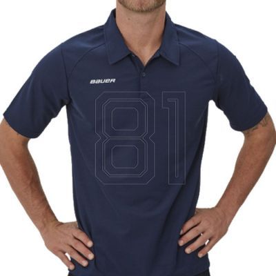3. Bauer Vapor Team Pique Sr. Poloshirt M 1059159