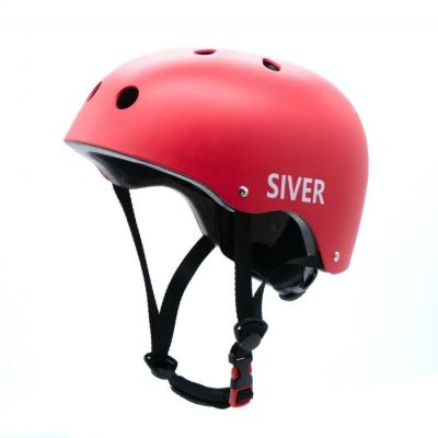 Motus Silver Fahrradhelm Größe M, rot (MOTHAM8MR)