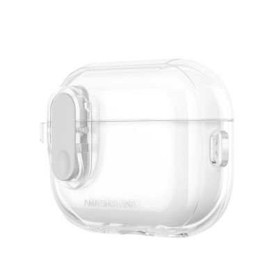 3. AmazingThing Minimal Case für AirPods Pro 2, Silikonhülle, transparent