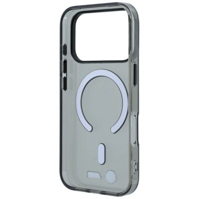 7. BMW M IML MagSafe Hülle mit glänzendem Metalllogo und Zierleisten für iPhone 18 Pro Max / 17 Pro Max – Schwarz