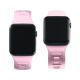 12. 3mk Silikon- Watch für Apple Watch 42/44/45/49 mm – Pink