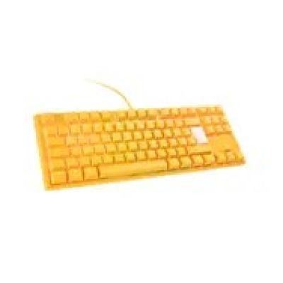 10. Ducky One 3 Gelbe TKL Gaming-Tastatur USB Deutsch Gelb