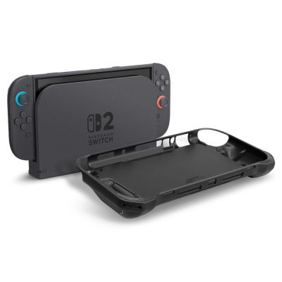 10. Spigen Rugged Armor Case für Nintendo Switch 2 - Mattschwarz