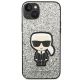 3. Karl Lagerfeld KLHCP14MGFKPG iPhone 14 Plus 6.7" Hardcase silber / silber Glitter Flakes Ikonik