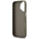 7. Guess Grained Big 4G Classic Logo iPhone 17 Hülle - Braun