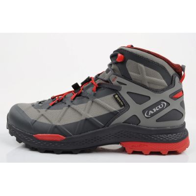 2. Aku Rocket Gore-Tex Herren-Wanderschuhe, Grau-Rot