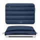 3. Tech-Protett Flauschige Laptoptasche 15-16 - Marineblau