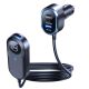 8. 3mk Doppel-Autoladegerät 135W PD QC PPS USB-C USB-A - Schwarz