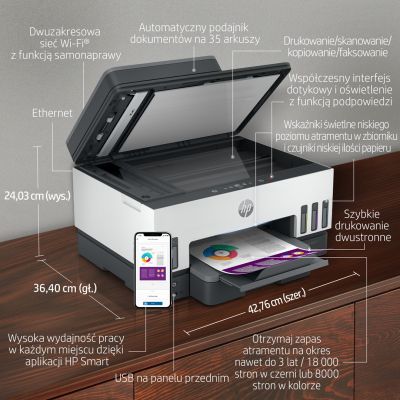 2. HP Smart Tank 790 4WF66A All-in-One-Drucker