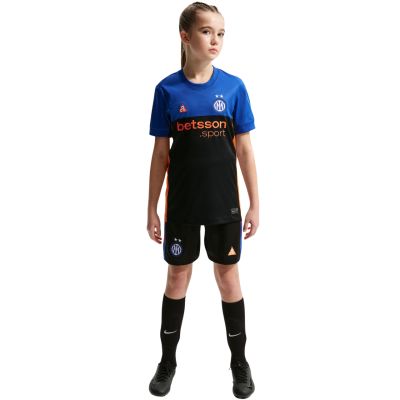 8. Nike Inter Mailand 2026 Stadium SE Kindertrikot Schwarz und Blau IB3536 413