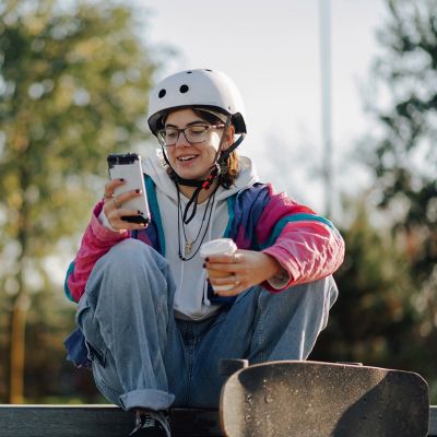 8. Wozinsky Leichtgewicht-BMX-/Scooter-Helm Größe S – Weiß