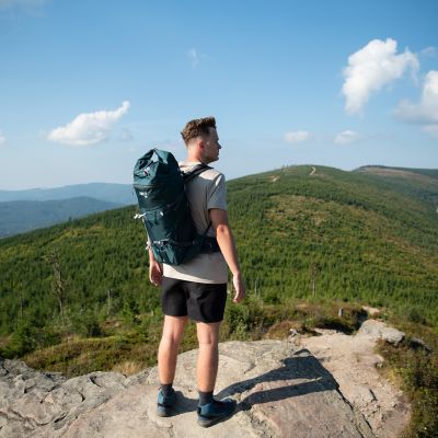 3. NC1938 GRÜNER KJOLEN TOURISTENRUCKSACK 40L NILS CAMP