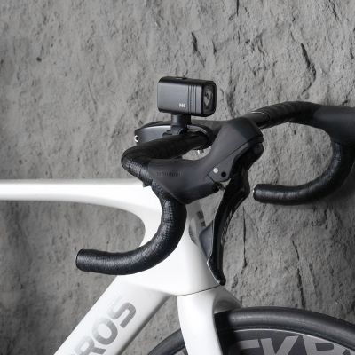 11. Rockbros M6 1000 lm wiederaufladbare Fahrrad-Frontleuchte 2800 mAh - Schwarz