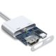 8. Joyroom Adapter S-H141 Lightning (Stecker) - HDMI FullHD 1080p 60Hz (Buchse) / Lightning (Buchse) - weiß