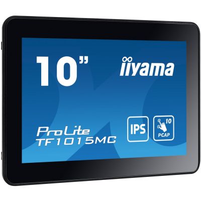 8. IIYAMA TF1015MC-B2 A 10-Zoll-Touchpanel 1280 x 1024 VA 500 cd 10-Punkt-Touchscreen, CS-Anschlüsse, VGA, HDMI, DP, IP65-zertifiziert, schwarz