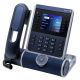 7. Alcatel-Lucent Enterprise ALE-300 VoIP-Telefon mit blauem LCD-Display
