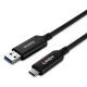 3. 10 m Lindy USB 3.2 Gen 1 Typ-A auf Typ-C Hybridkabel