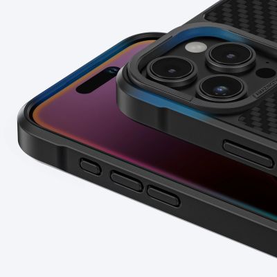 5. AmazingThing Titan Max Case mit 1500D Aramidfasern für iPhone 16 Pro Max - Schwarz
