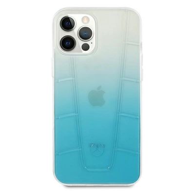 3. Mercedes Transparent Line Case für iPhone 12 / iPhone 12 Pro - Blau