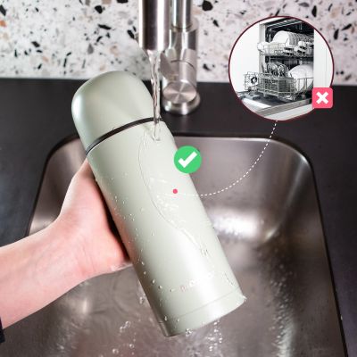 15. Thermos Meteor 1000 ml für Reisen, Tourismus, Zuhause, Arbeit 17249 2 Tassen