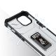 6. Crystal Ring Case robuste Kickstand TPU/PC Panzer Handyhülle Hard Case für iPhone 13 schwarz