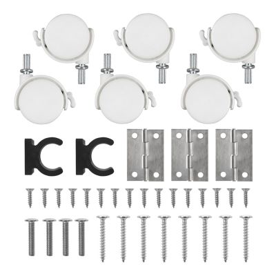 11. MACLEAN Klapptisch, weiß, mobil, 100 x 73 cm, max. 50 kg, abgewinkelt, L-förmig, MC-126 L/B