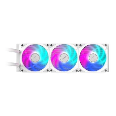 5. GIGABYTE AORUS WATERFORCE II 360 ICE Prozessor All-in-One-Flüssigkeitskühler 12 cm Weiß