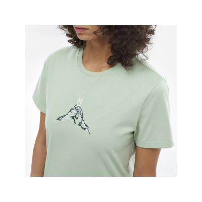 2. MILLET CIMAICOLLAB TS SS W grünes T-Shirt