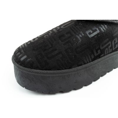 6. Lee Cooper Damen Winter Schneestiefel Modische Pelzgefütterte Stiefeletten Schwarz