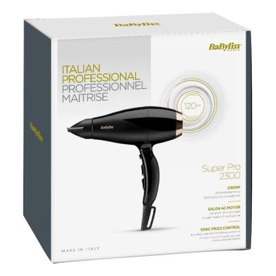 2. Babyliss 6714E Haartrockner (2300W; schwarz)