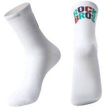 Rockbros Sportsocken weiß/gemustert M