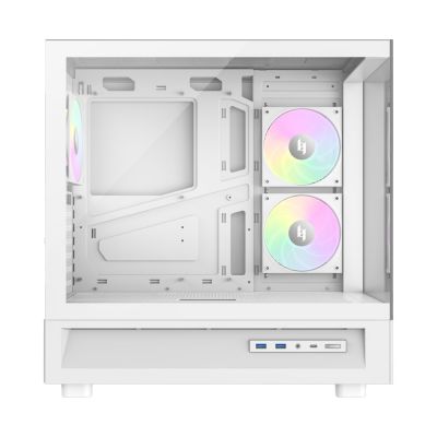 13. GameMax NEX C51 WH Computersicherheit & Halterungen Weiß