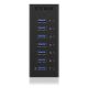 5. ICY BOX IB-AC618 USB 3.2 Gen 1 (3.1 Gen 1) Typ-B 5000 Mbit/s Schwarz