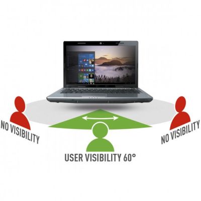 6. Mobilis 016403 Bildschirmfilter für 35,6 cm (14") Laptops, rahmenloser Sichtschutzfilter für Displays