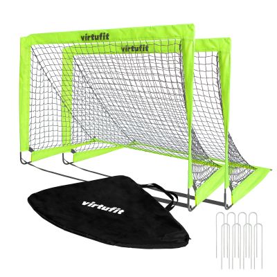5. VIRTUFIT FALTBARES FUSSBALLTORSET - FUSSBALLTORE - 120 X 90 CM