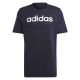 2. adidas Essentials Single Jersey Linear Logo-T-Shirt mit Stickerei M IC9275
