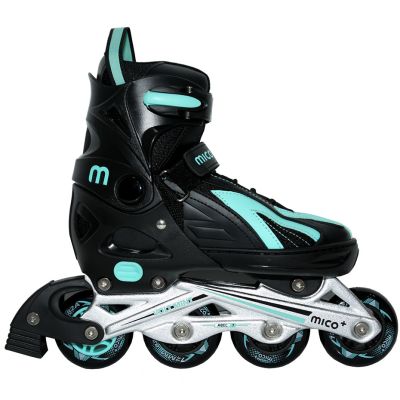 13. Mico Volt Blue Rollschuhe schwarz und blau PW-126B-9
