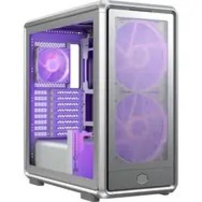 3. Cooler Master MasterFrame 600 Mesh Midi-Tower Silber