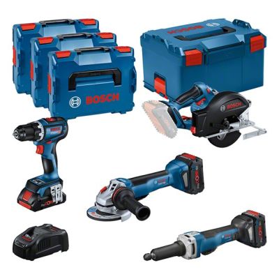 Bosch Combi-Kit 4 Geräte 18V Batterie