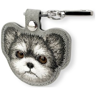 4. Nimmy New Big Eyed Pet 2.0 Hunde-Tracker-Hülle - Grau