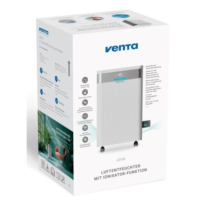 3. Venta AD100 4,5 l 41 dB 330 W Weiß