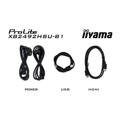 16. iiyama ProLite 24-Zoll Full HD IPS-Panel mit schmalen Rändern, Energieeffizienzklasse B, höhenverstellbar