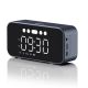 10. Dudao Y17 Bluetooth-Uhr/Lautsprecher – Silber