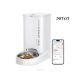 PETKIT Futter- und Wasserspender für Hunde oder Katzen, Acrylnitril-Butadien-Styrol-Copolymer (ABS), Weiß, Universal, Automatischer Haustierfutterspender