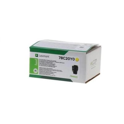 2. Lexmark Toner 78C20Y0 Gelb