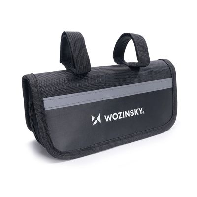 Wozinsky WMZ-01N Werkzeugset, 16-in-1 Fahrrad-Multitool, Pumpe, Schraubenschlüssel, Schlauchreparaturset – schwarz