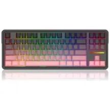 REDRAGON K728SP-RGB-PRO Antonium Pro Tastatur USB + RF Wireless + Bluetooth Schwarz, Pink