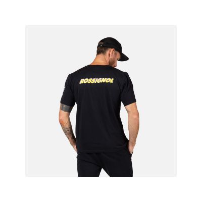 4. ROSSIGNOL SUPER TEE Unisex Schwarz