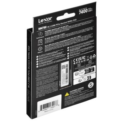 4. Lexar NM790 512GB M.2 PCIe NVMe SSD