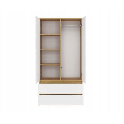 5. MALWA SS-90 ARTISAN KLEIDERSCHRANK / WEISSES SET